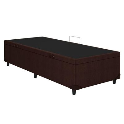 Cama Box Baú King Universal Courano Brown (193x203x35) - Costa Rica