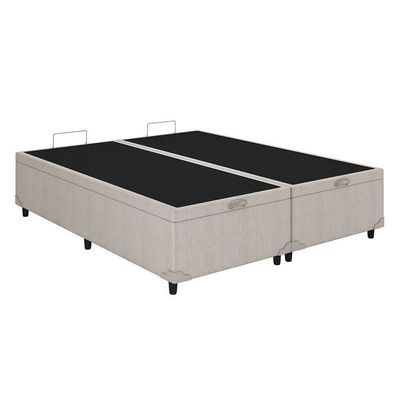 Cama Box Baú King Universal Courano Clean (193x203x35) - Costa Rica