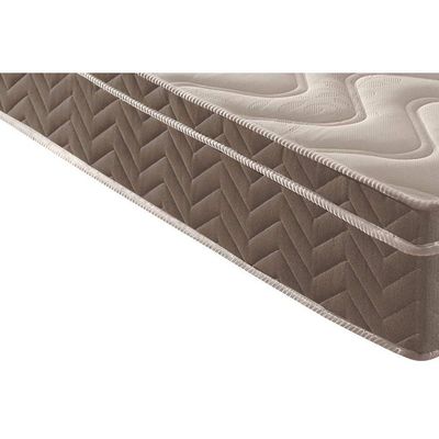 Cama Box Baú Casal: Colchão Anatômico Paropas D33 / Ep Confort Ultra FirmeBase Suede Clean(138x188)
