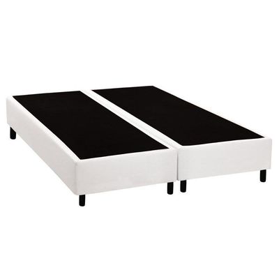 Cama Box Base King Universal Courano White (186X198X20) - Costa Rica