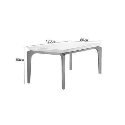 Sala de Jantar Completa Londrina Vidro 120Cm + 4 Cadeiras Imbuia Bege