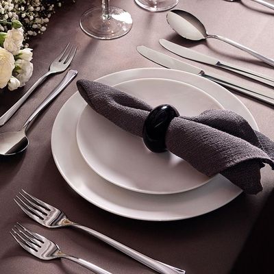 Conjunto De Pratos Raso Leonora 12 Peças Em Porcelana Branca 25 Cm - Tramontina 96010204