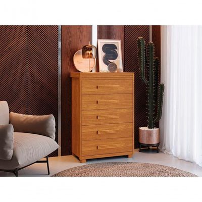 Cômoda Gaveteiro Paris Com Cinco Gavetas Camas Fenix
