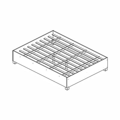 Guarda Roupa Modulado Com Cama Paris 5 Portas Com Espelho E 2 Gavetas Branco