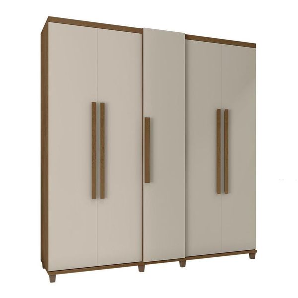 Roupeiro 5 Portas Arezzo Cinamomo Off White