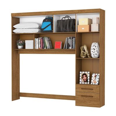 Guarda Roupa Modulado Paris 4 Portas 2 Gavetas Freijó