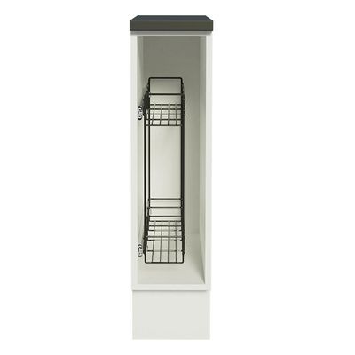Balcão Porta-temperos Acordes 100% Mdf 20cm Branco