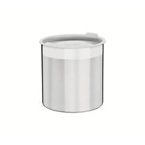 Pote Tramontina Cucina Em Aço Inox Para Mantimentos Com Tampa Plástica 12 Cm 1,5 L Tramontina