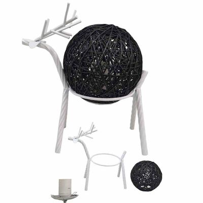 Luminaria Abajur Mesa Cervo Rena Veado Natal Decoraçao