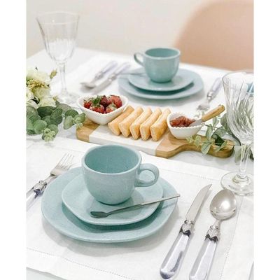 Aparelho De Jantar 20 Peças Blue Bay Oxford