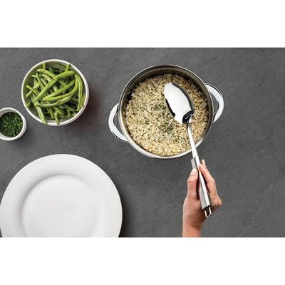 Colher Para Arroz Tramontina Marffim Em Aço Inox Tramontina