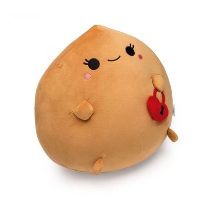 Pelucia Mascotinho Mozi Cadeado 28 Cm