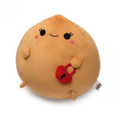 Pelucia Mascotinho Mozi Cadeado 28 Cm