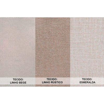Sala de Jantar Completa Londrina 120Cm + 4 Cadeiras Londrina Imbuia Chocolate Capuccino