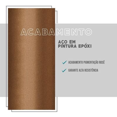 Conjunto 2 Cadeiras De Jantar 1736 Carraro Caramelo/rose