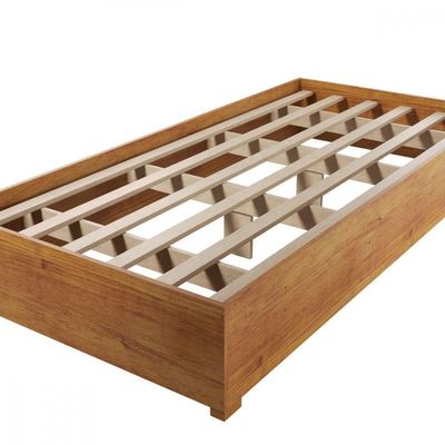 Base Cama Box Solteiro Imperatriz Com Pés Mel Viero Mel