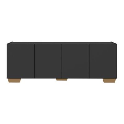 Rack Para Tv Até 50 Polegadas Com Mp1072 Preto natural