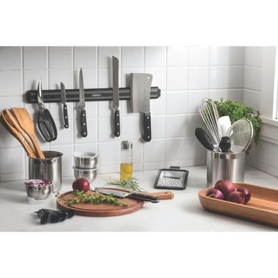 Pote Tramontina Cucina Em Aço Inox Para Mantimentos Com Tampa Plástica 14 Cm 2,3 L Tramontina