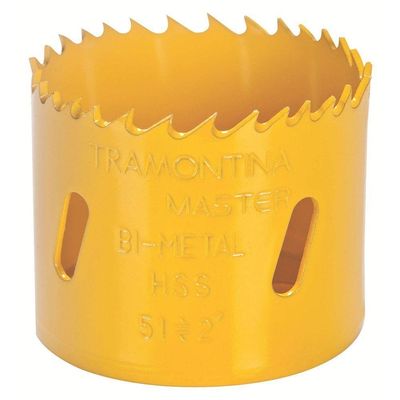 "Serra Copo Bi-metálica 20 Mm 25/32"" Tramontina Com Dentes Em Aço Rápido Hss Tramontina"