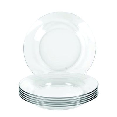 Prato Fundo Sopa Transparente 1 Peça 22,5cm