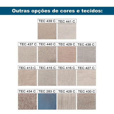 Banco Los Ozki 181 Cm Madeira Eucalipto Cedro Tecido 434C Corda Redonda Rami