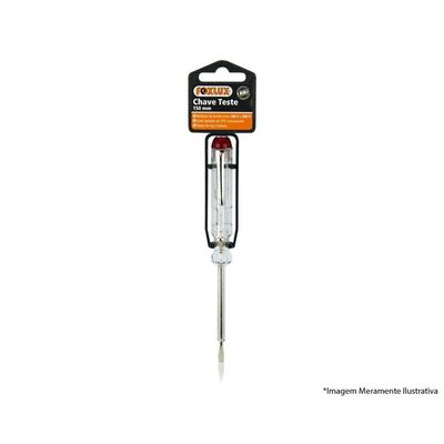 Chave Teste Foxlux 100-500V 150Mm Blister 03.02
