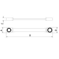 Chave Estrela Com Catraca 12x13 Mm Tramontina