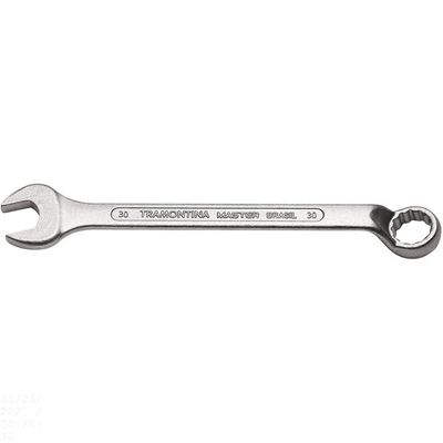 Chave Combinada 30 Mm Com Pescoço Tramontina Com Corpo Forjado Em Aço Especial Cromado Tramontina
