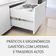 Cozinha 7 Peças 9 Portas 8 Gavetas Ripado Nichos Forno E Micro Ondas Rainha 100 Mdf Nature/branco