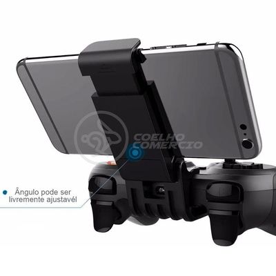 Controle Joystick Sem Fio Ipega Pg-9078 Preto