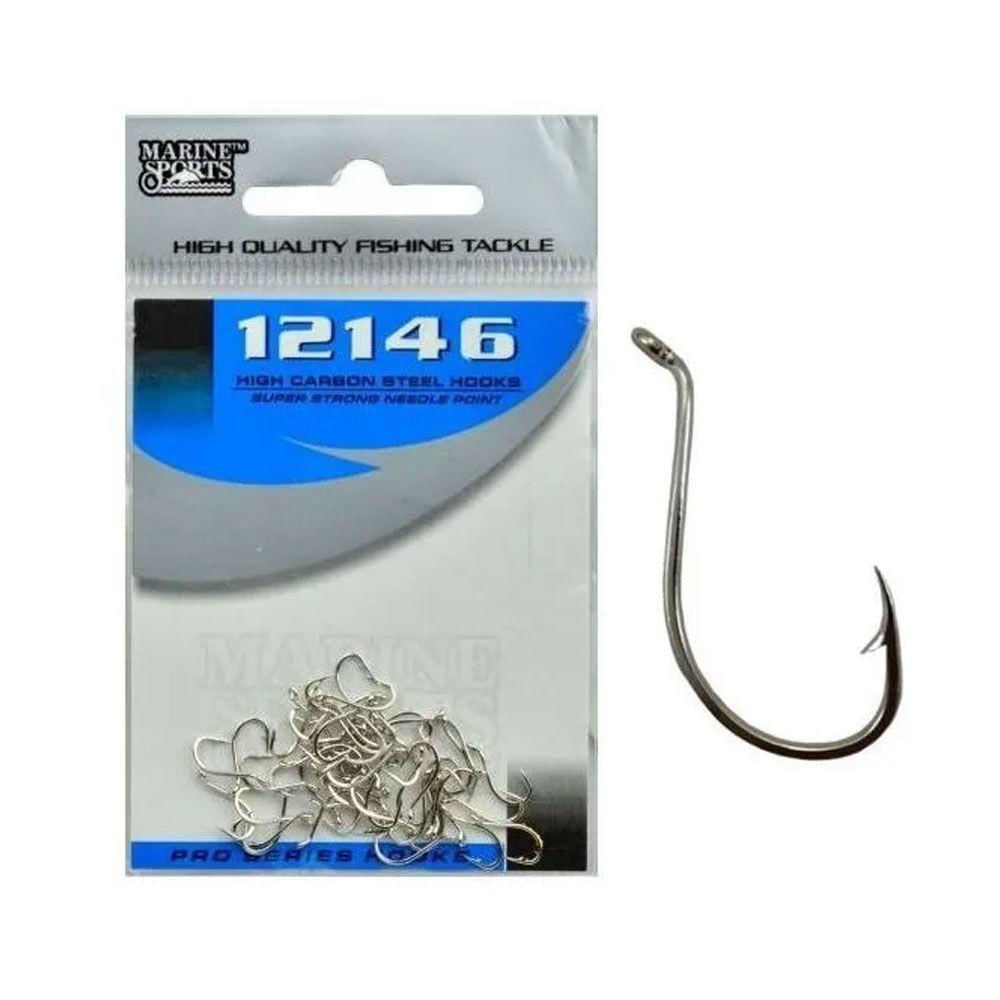 Anzol Marine Sport 12146 Nickel N9/0 C/10un Muito Resistente