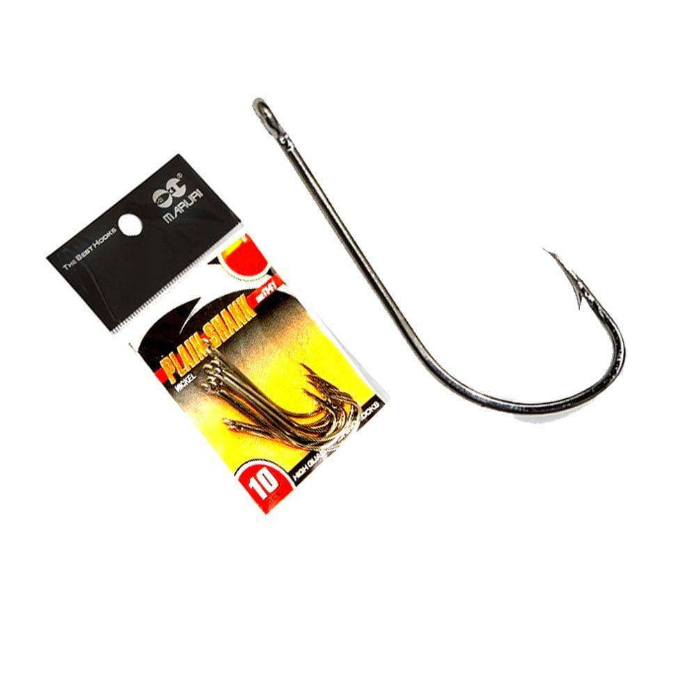 Anzol Maruri Plain Shank N12 - C/20un Rios E Mares