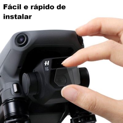 Películas de Vidro para Lentes da Câmera do Drone DJI Mavic 3