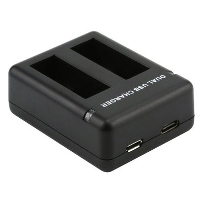 Carregador Duplo para GoPro 5, 6, 7 e 8 Black