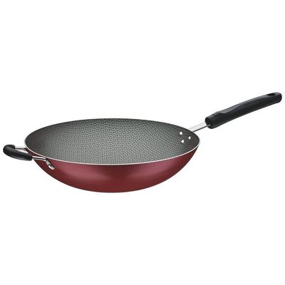 Wok Tramontina Loreto Alumínio Revestimento Antiaderente Starflon T1 Vermelha 36 Cm 6 L Tramontina