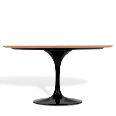 Mesa Saarinen Oval Freijó 180x100cm - Base Preta
