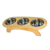 Comedouro Para Cães Triplo M