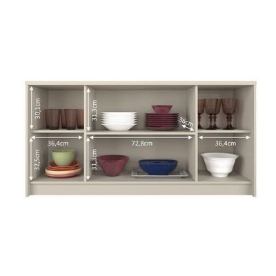Buffet De Sala Jantar Lia 4 Portas Off White - Cimol