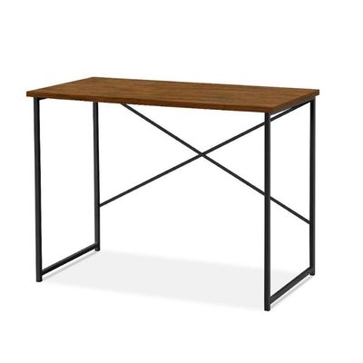 Aparador Estilo Industrial 0,76 Cm Miami Klm Móveis Imbuia/ Preto