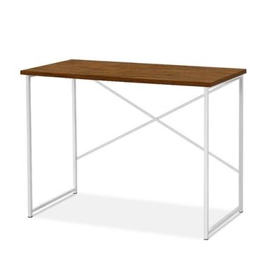 Aparador Estilo Industrial 0,76 Cm Miami Klm Móveis Imbuia/ Branco