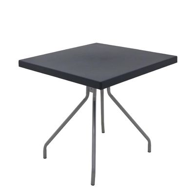 Mesa Quadrada Tramontina Zeta 79 Cm Grafite
