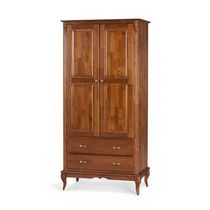 Roupeiro 2 Portas E 2 Gavetas Hannover M560818 Cor Imbuia - Verniz
