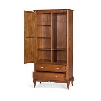 Roupeiro 2 Portas E 2 Gavetas Hannover M560818 Cor Imbuia - Verniz