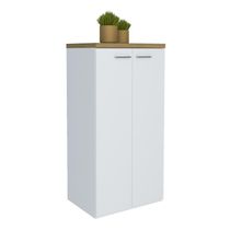 Armário Orgazinador 2 Portas Dudley Olmo Branco