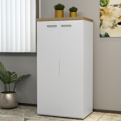 Armário Orgazinador 2 Portas Dudley Olmo Branco