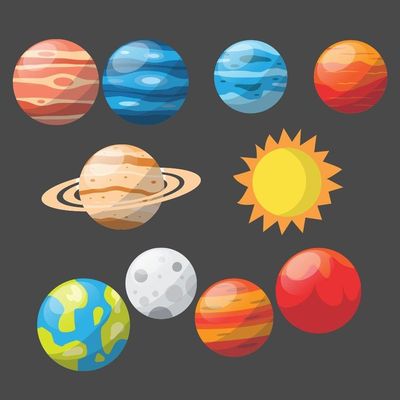 Adesivo De Parede Decorativo Infantil Sistema Solar