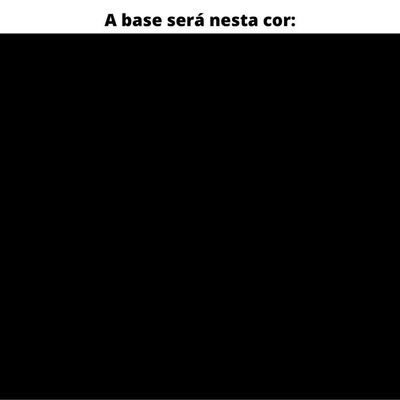 Mesa De Reunião Retangular 260 X 120 Cm Pé Tubular Pe25 Em Mdp Cinza Base Preta