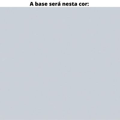 Mesa De Reunião Com Caixa De Tomada Retangular 260 X 120 Cm Pé Tubular Pe25 Mdp Cinza Base Cinza