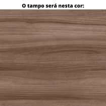 Mesa De Reunião Com Caixa De Tomada Retangular 260 X 120 Cm Pé Tubular Pe25 Mdp Walnut Base Branco