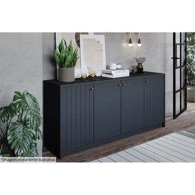Buffet De Sala Jantar Lia 4 Portas Off White - Cimol